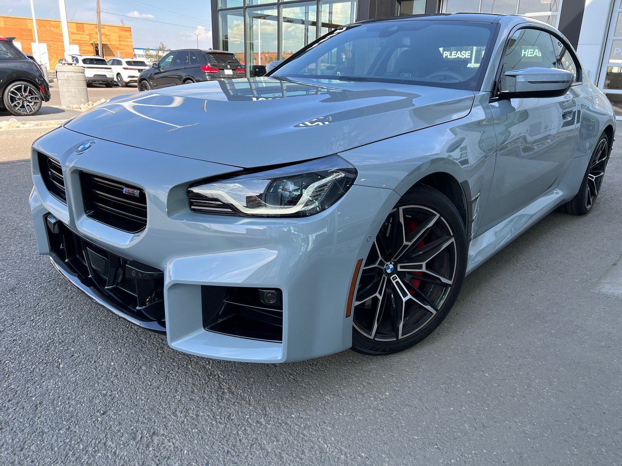 Gray (Brooklyn Grey Metallic) 2026 BMW M2 Coupe Rear-Wheel Drive Automatic