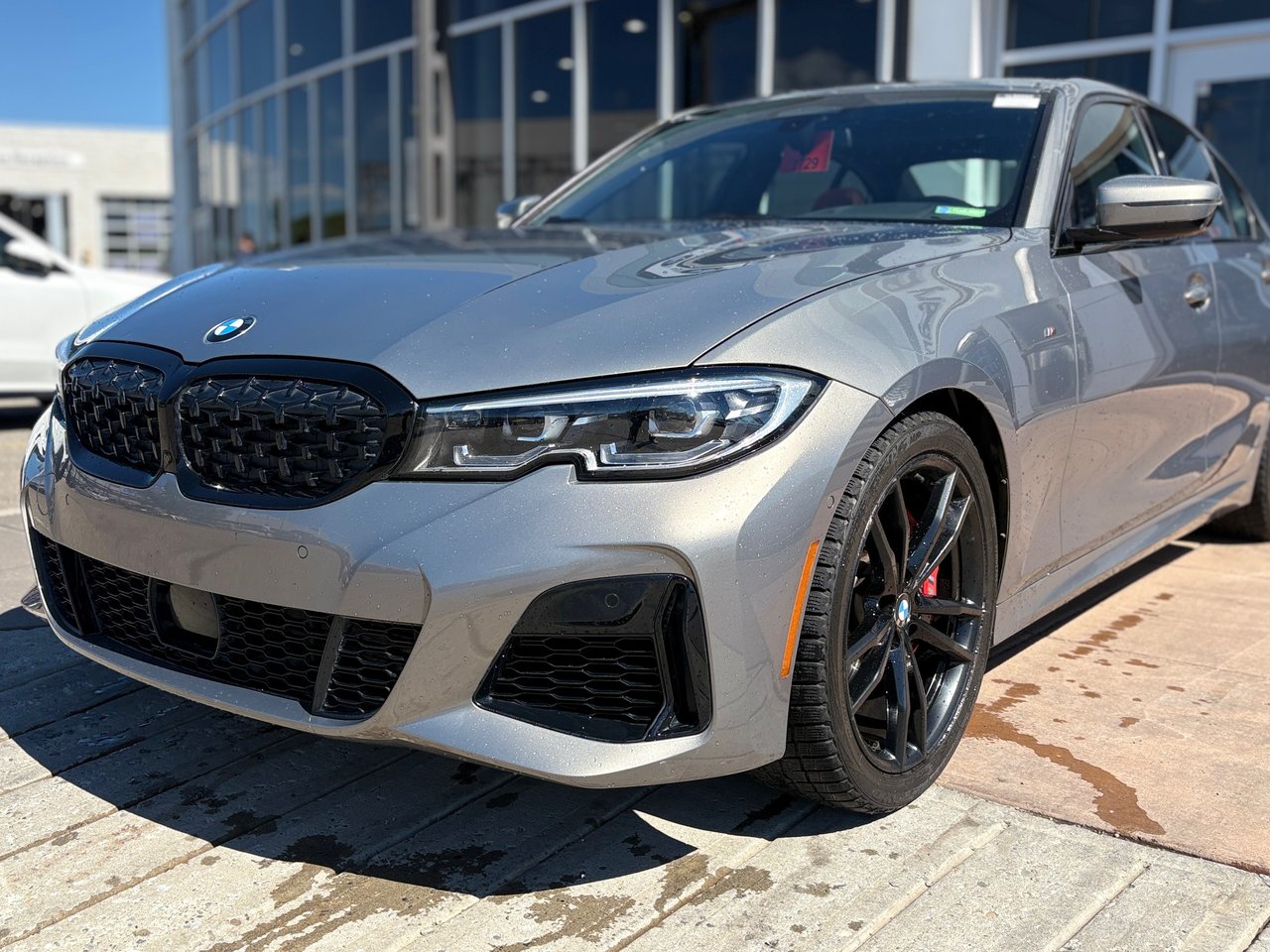 Gray (Oxide Grey II Metallic) 2022 BMW 3 Series Sedan All-Wheel Drive Automatic