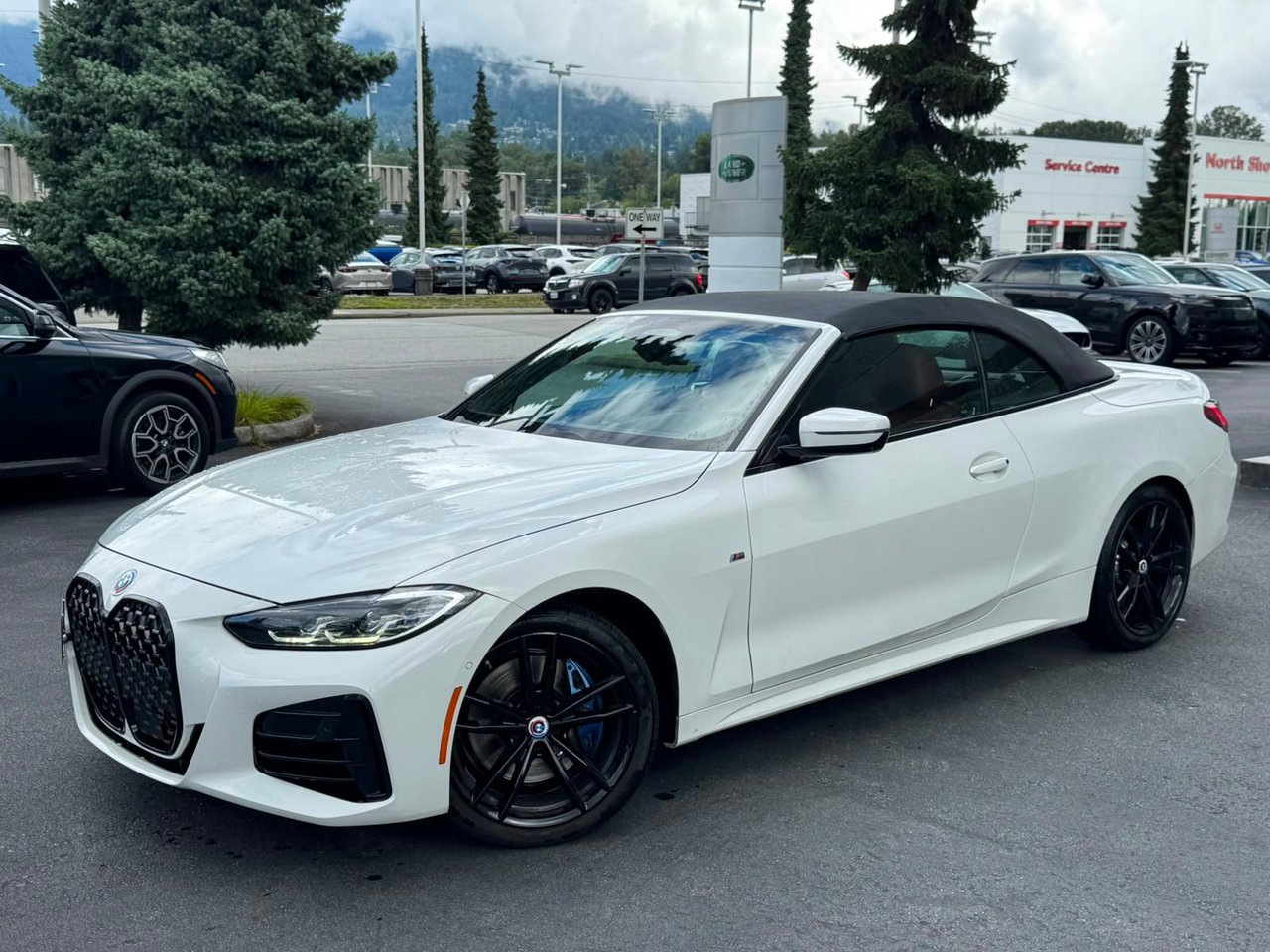 White 2023 BMW 4 Series Convertible Rear-Wheel Drive Automatic