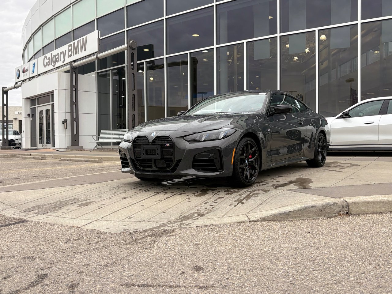 Gray (Dravit Grey Metallic) 2026 BMW 4 Series Coupe All-Wheel Drive Automatic