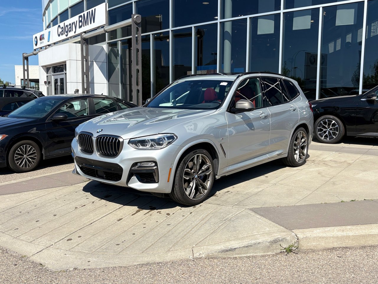 Glacier Silver MET 2019 BMW X3 SUV / Crossover All-Wheel Drive Automatic