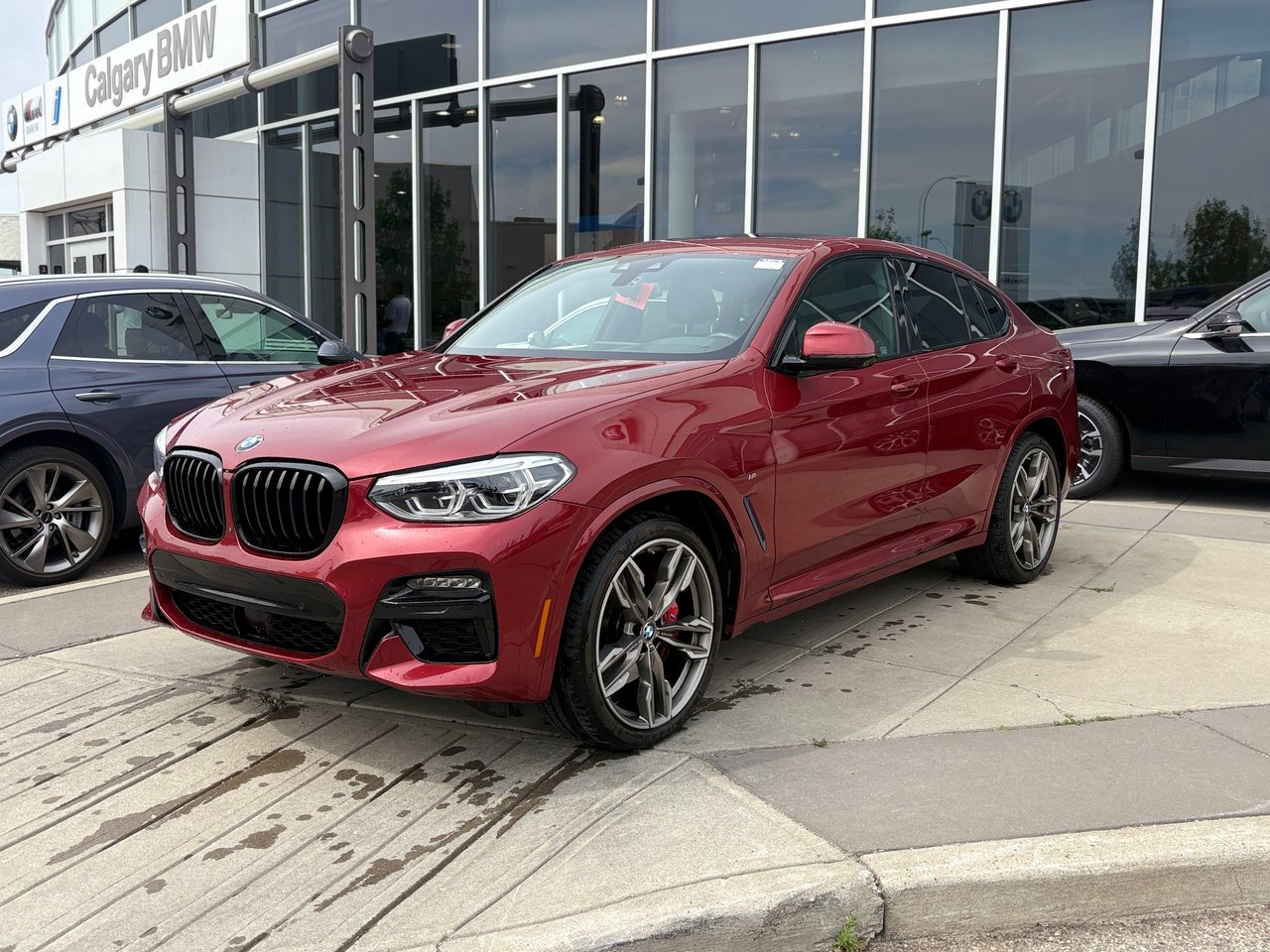 Flamenco Red Met 2021 BMW X4 SUV / Crossover All-Wheel Drive Automatic