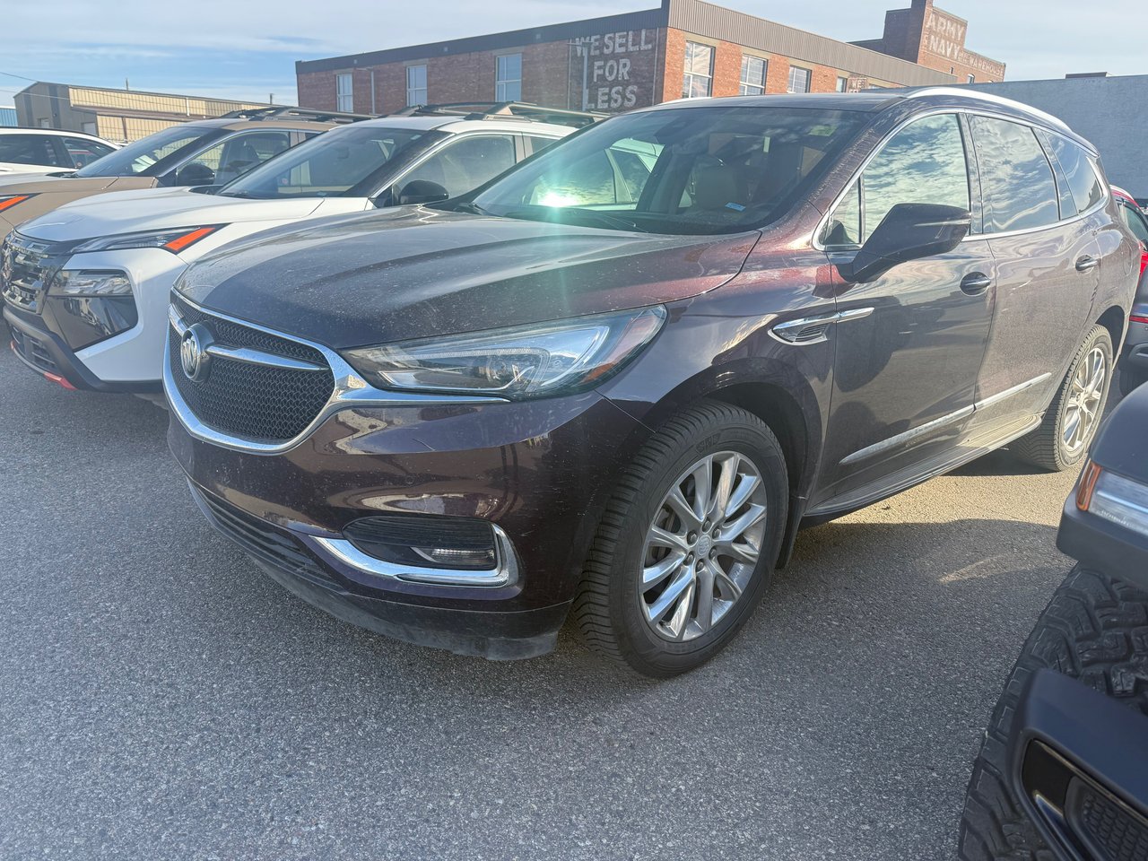 Black Cherry (MET) 2018 Buick Enclave SUV / Crossover Four-Wheel Drive Automatic