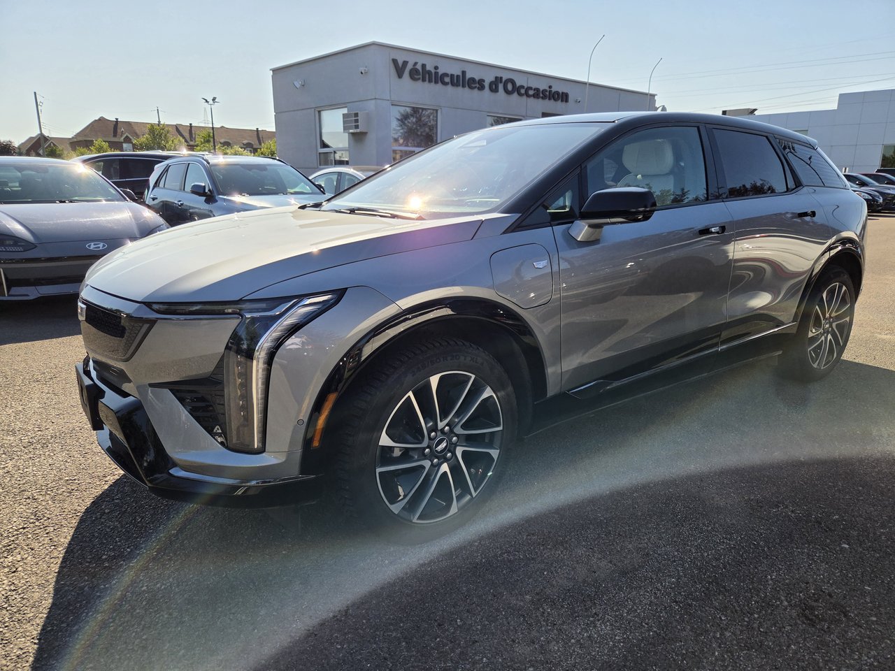 Silver 2025 Cadillac OPTIQ SUV / Crossover All-Wheel Drive Automatic