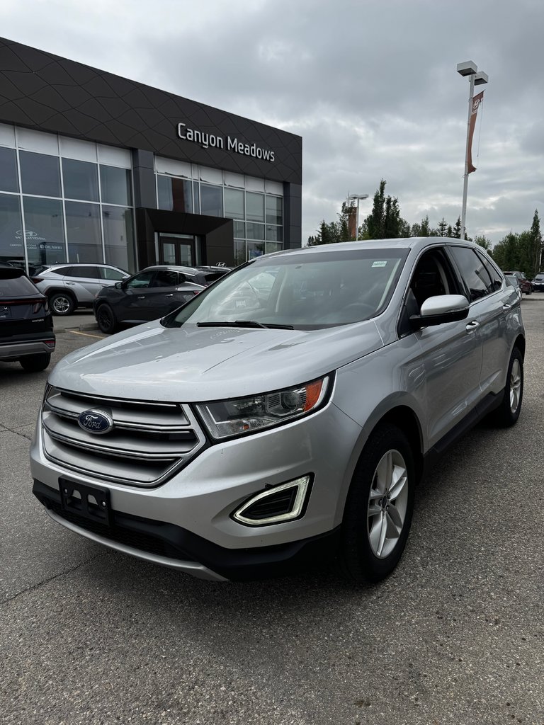 Ingot Silver (MET) 2016 Ford Edge SEL AWD SUV / Crossover All-Wheel Drive Automatic