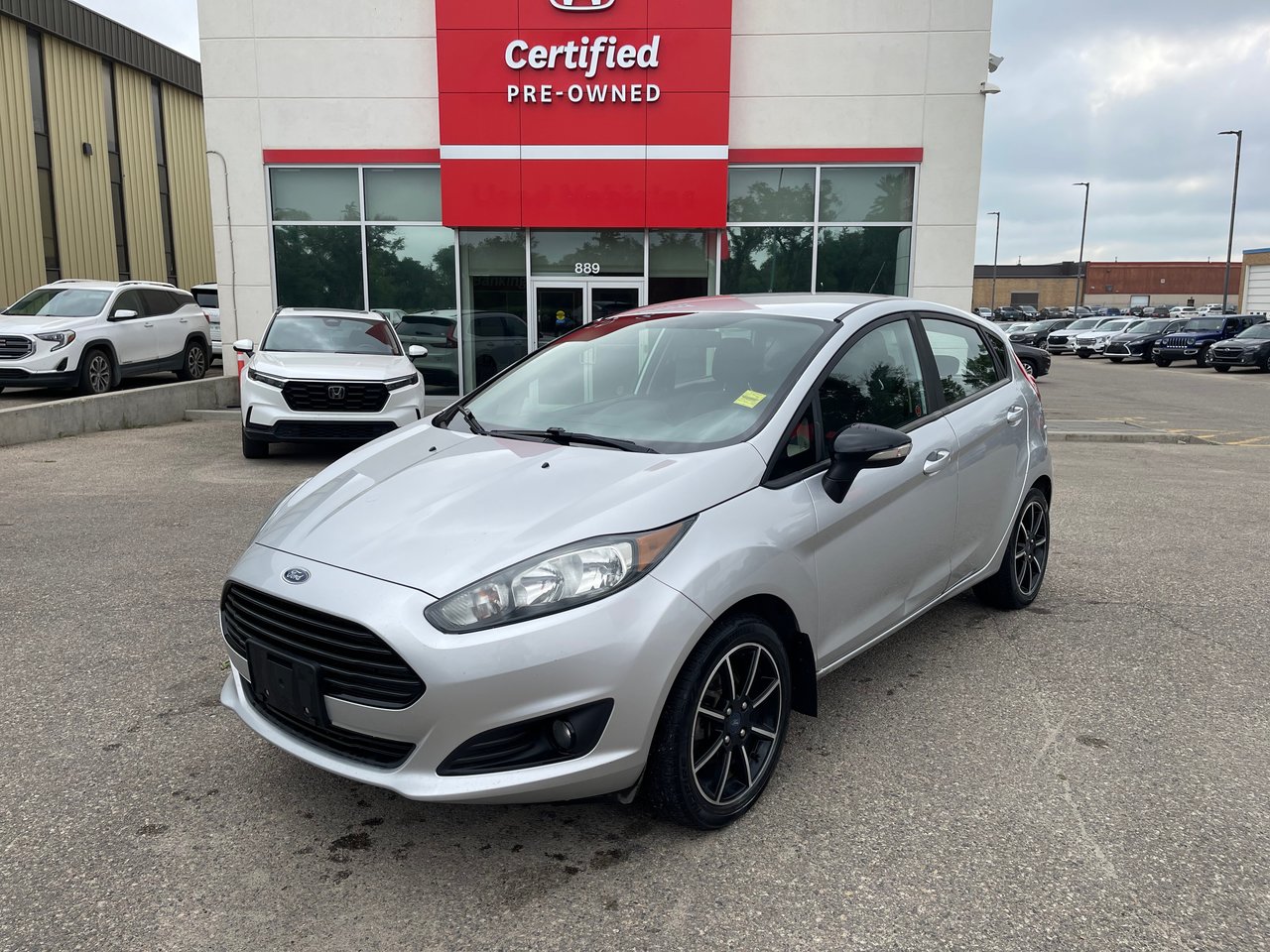 Silver 2019 Ford Fiesta Hatchback Front-Wheel Drive 