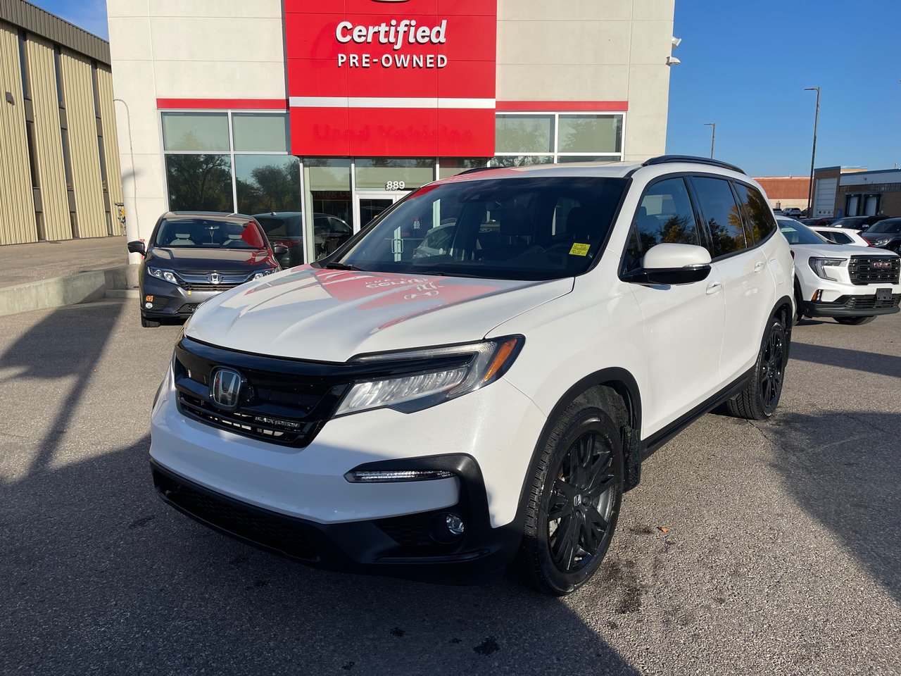 White 2022 Honda Pilot SUV / Crossover All-Wheel Drive Automatic