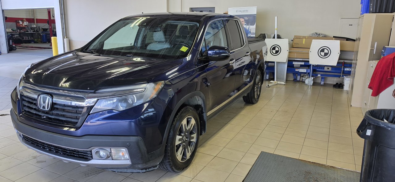 Blue 2017 Honda Ridgeline Pickup Truck Automatic