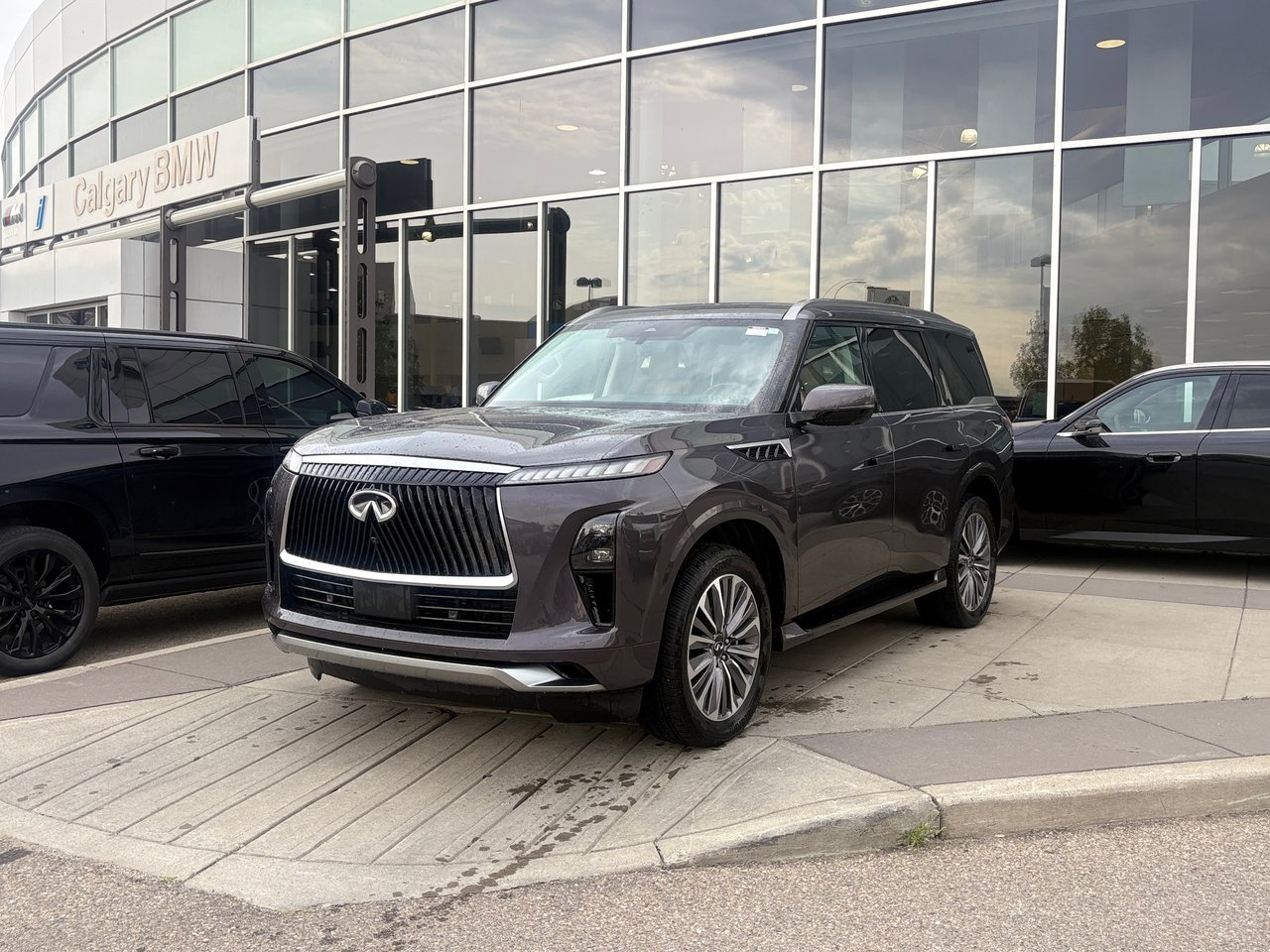 Anthracite Gray Metallic 2025 INFINITI QX80 SUV / Crossover All-Wheel Drive Automatic