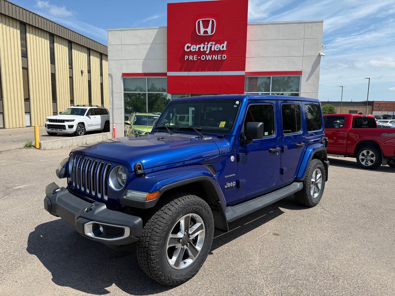 Ocean Blue (MET) 2019 Jeep Wrangler SUV / Crossover Four-Wheel Drive Automatic
