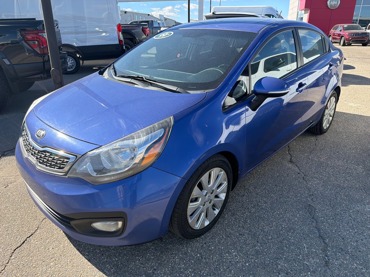 Blue 2015 Kia Rio Sedan Automatic