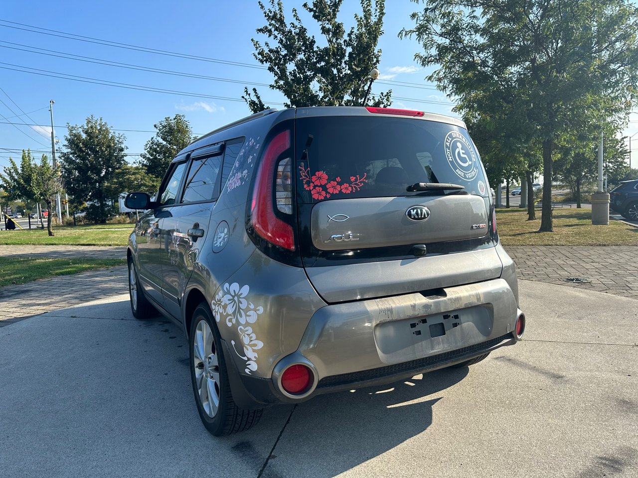 Used 2016 GREY Kia EX image 5