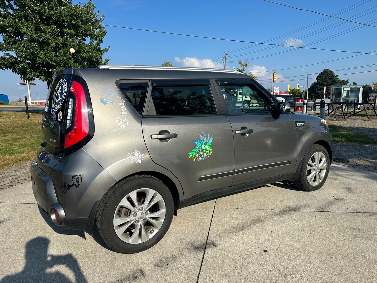 Used 2016 GREY Kia EX image 8