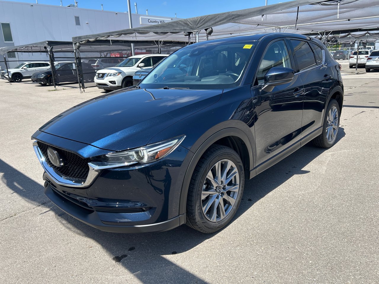 Blue 2021 Mazda CX-5 GT AWD with Turbo SUV / Crossover Automatic