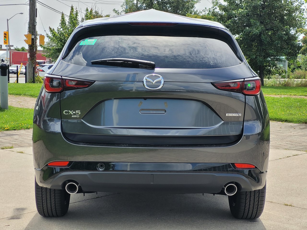 New 2023 Machine Grey Metallic Mazda Sport Design image 4
