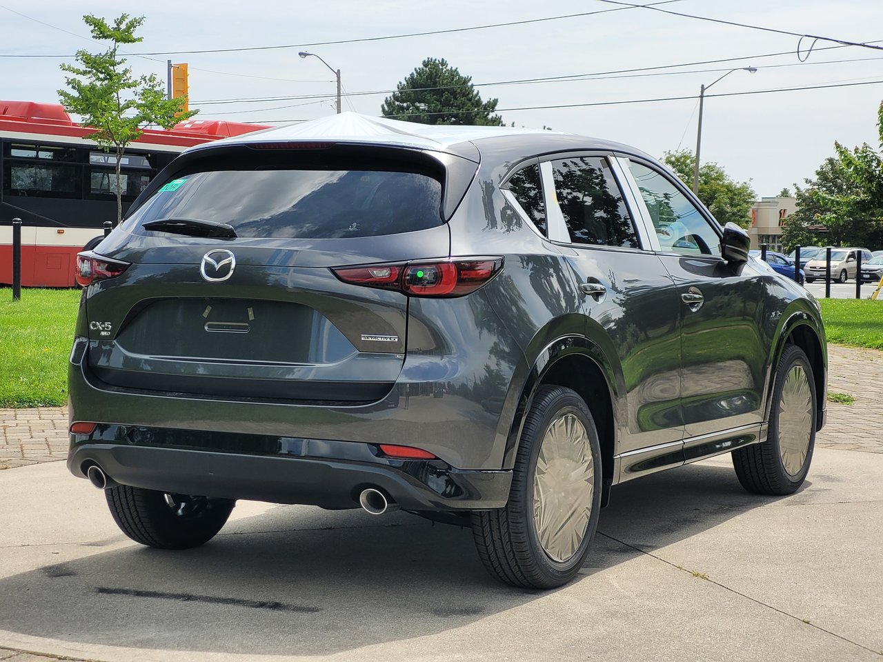 New 2023 Machine Grey Metallic Mazda Sport Design image 5
