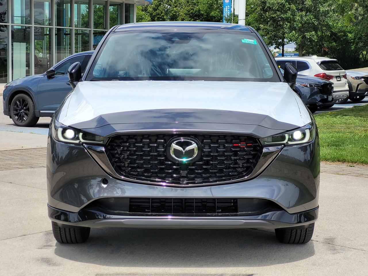 New 2023 Machine Grey Metallic Mazda Sport Design image 8