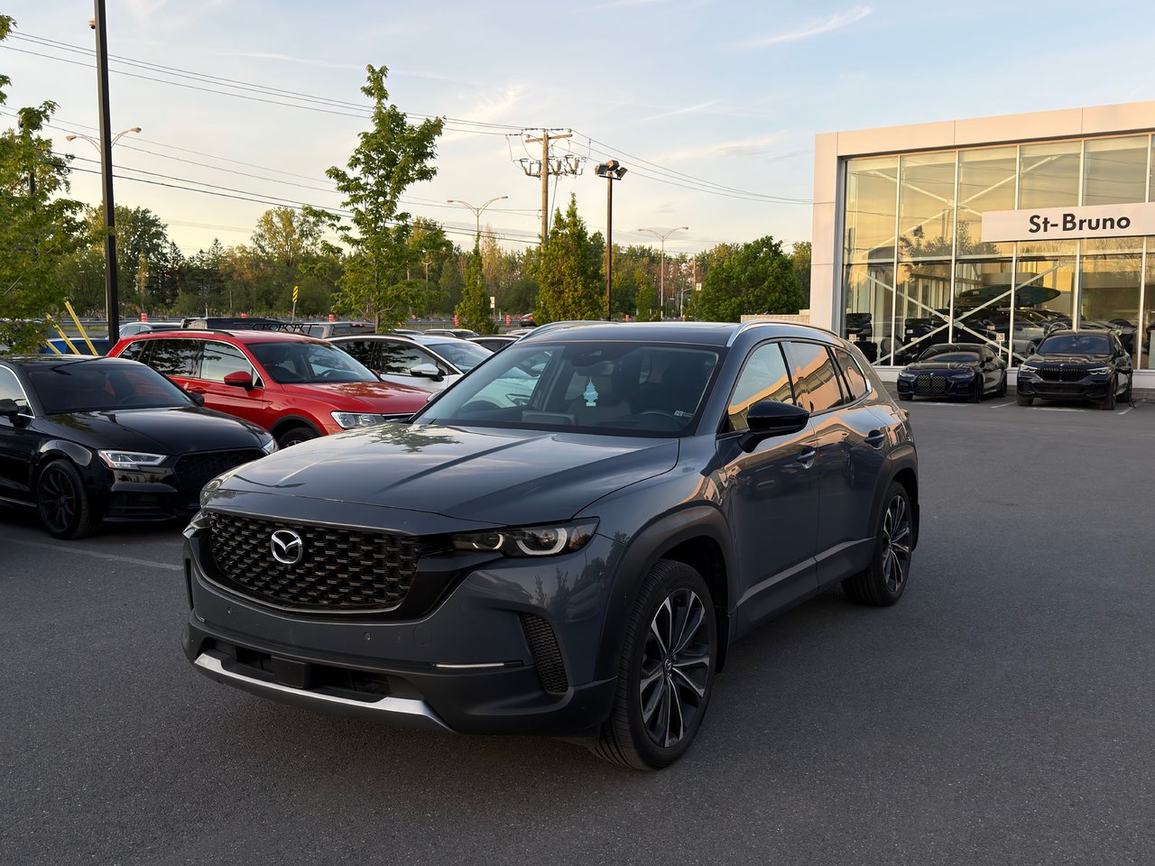 Gray 2024 Mazda CX-50 GT AWD with Turbo SUV / Crossover Automatic