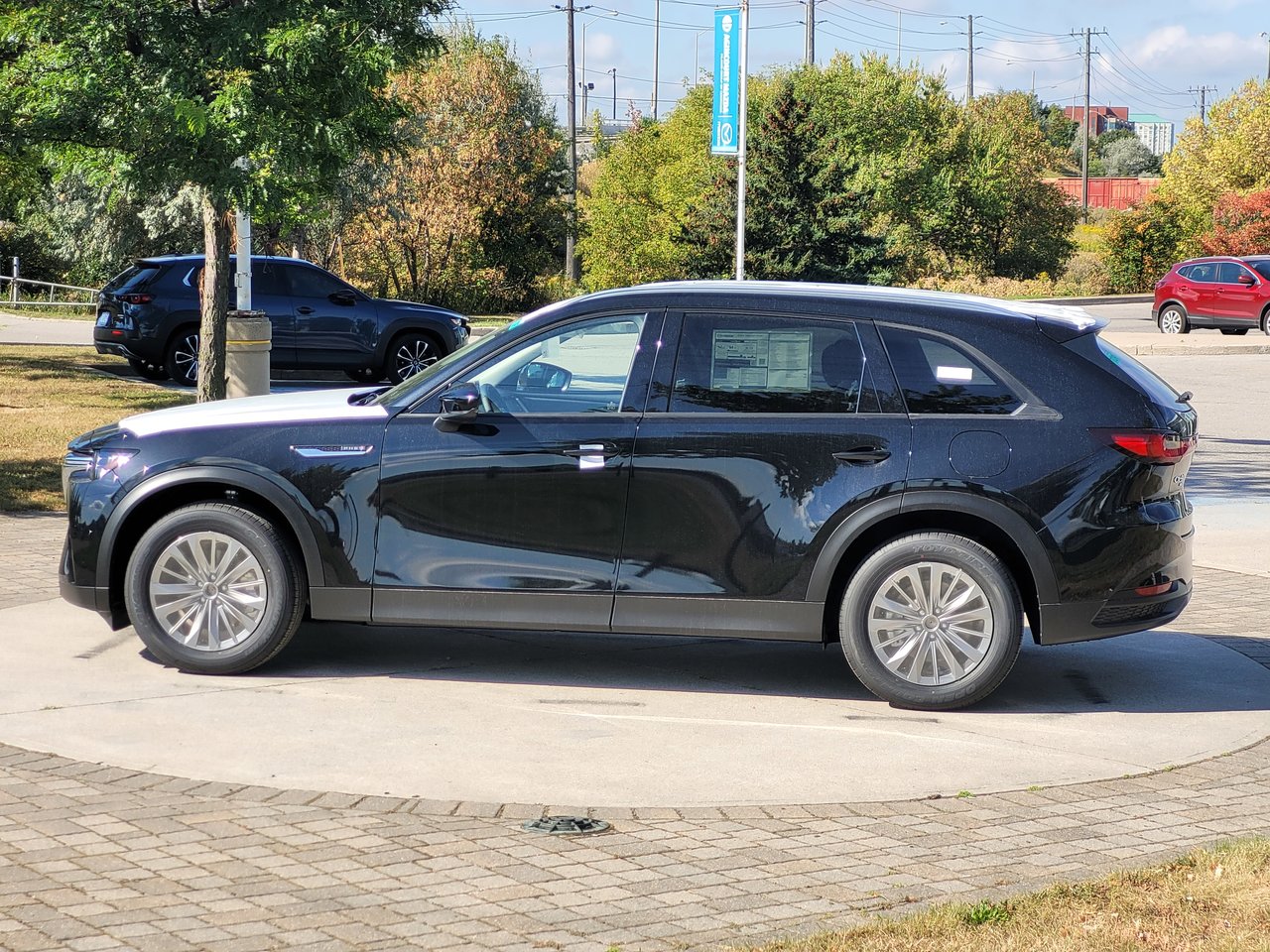 New 2024 Jet Black Mica Mazda GS-L image 3