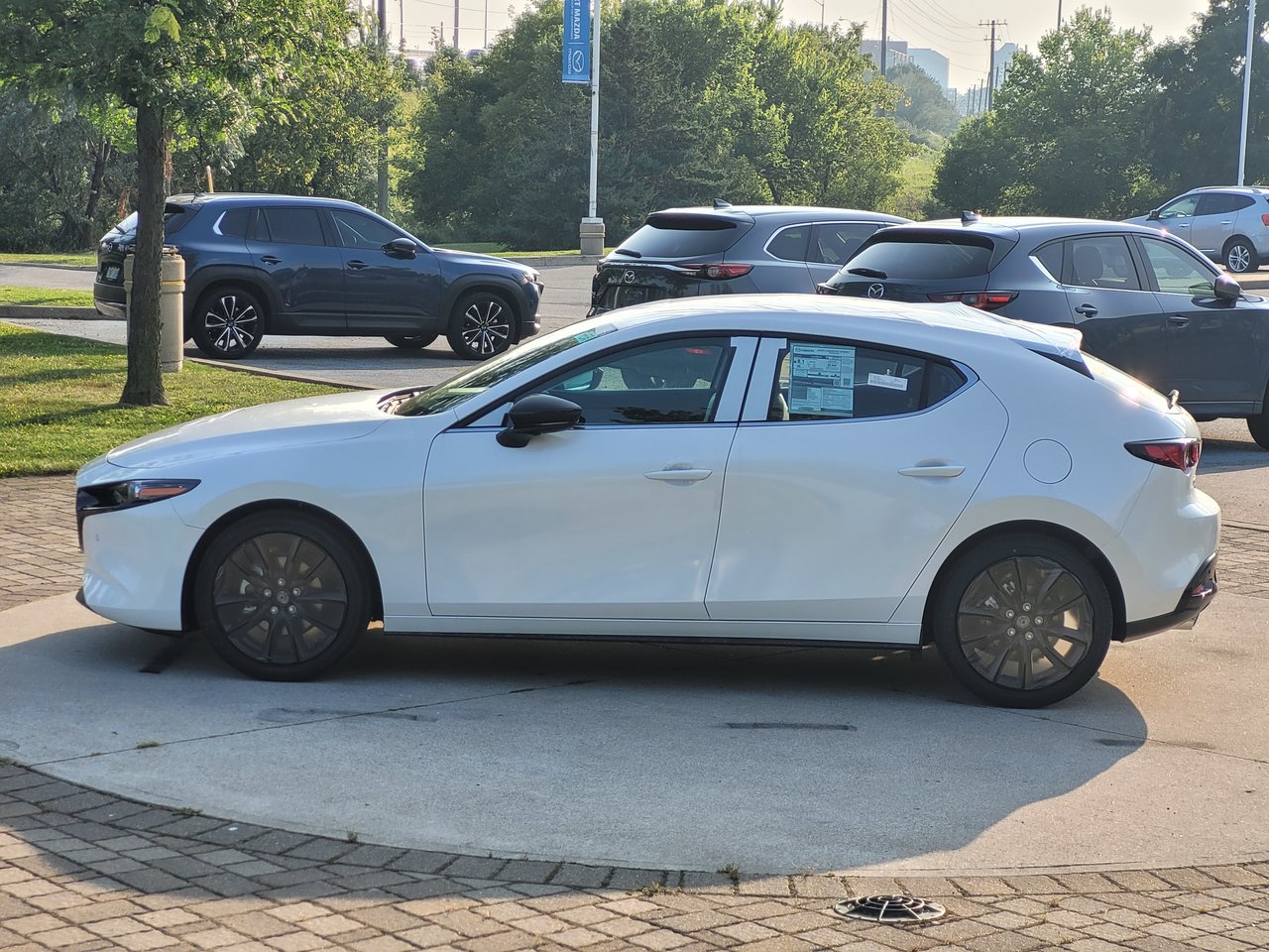 New 2024 Snowflake White Pearl Mazda GT image 3