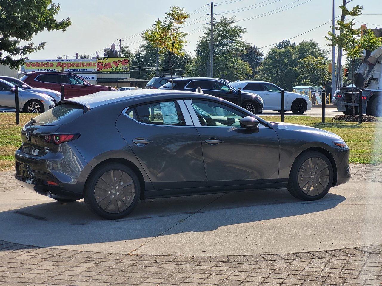 New 2024 Machine Grey Metallic Mazda GT image 8