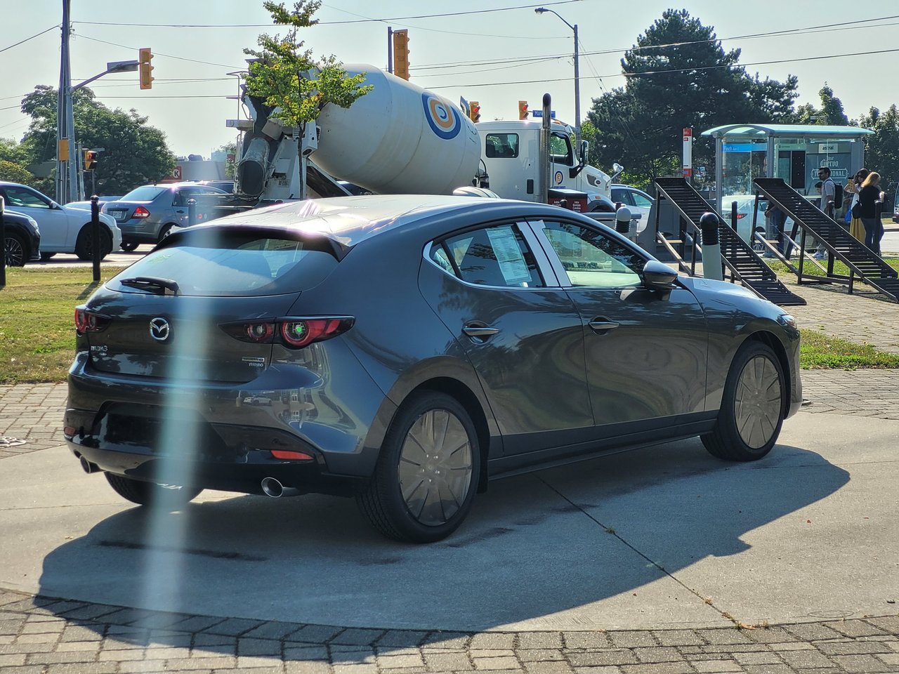 New 2024 Machine Grey Metallic Mazda GT image 7