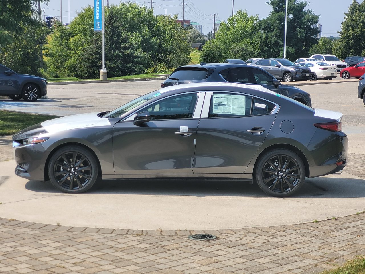 New 2024 Machine Grey Metallic Mazda GT image 3