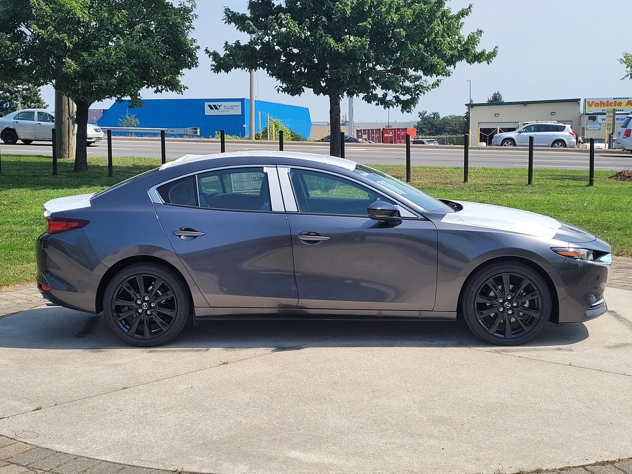 New 2024 Machine Grey Metallic Mazda GT image 7