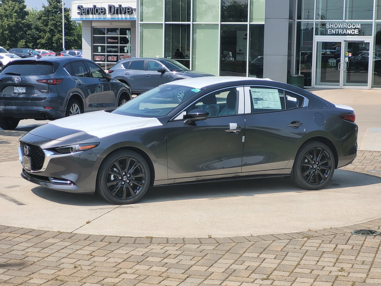New 2024 Machine Grey Metallic Mazda GT image 2