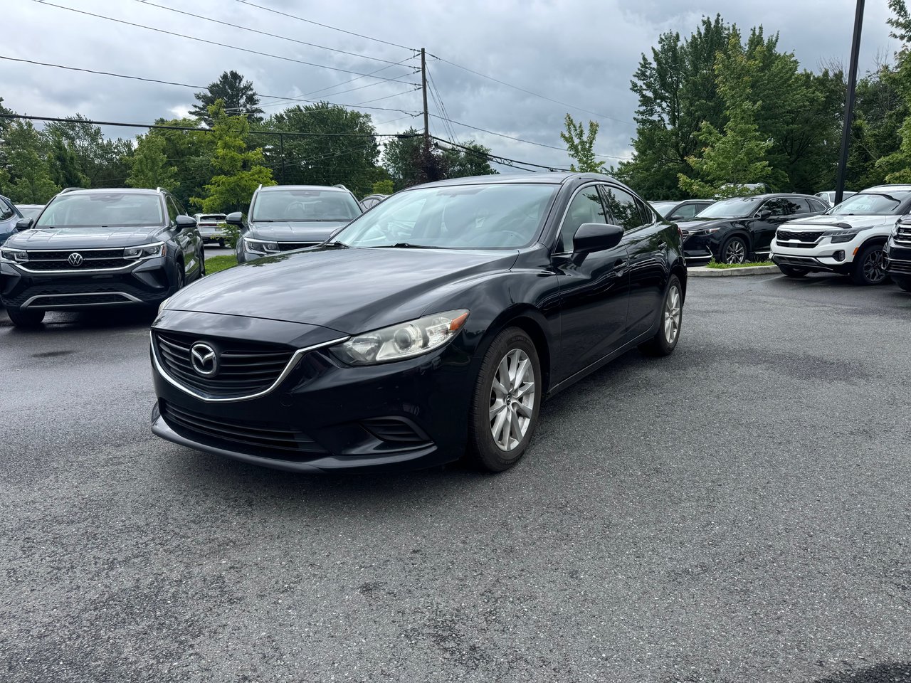 Black 2014 Mazda MAZDA6 Sedan