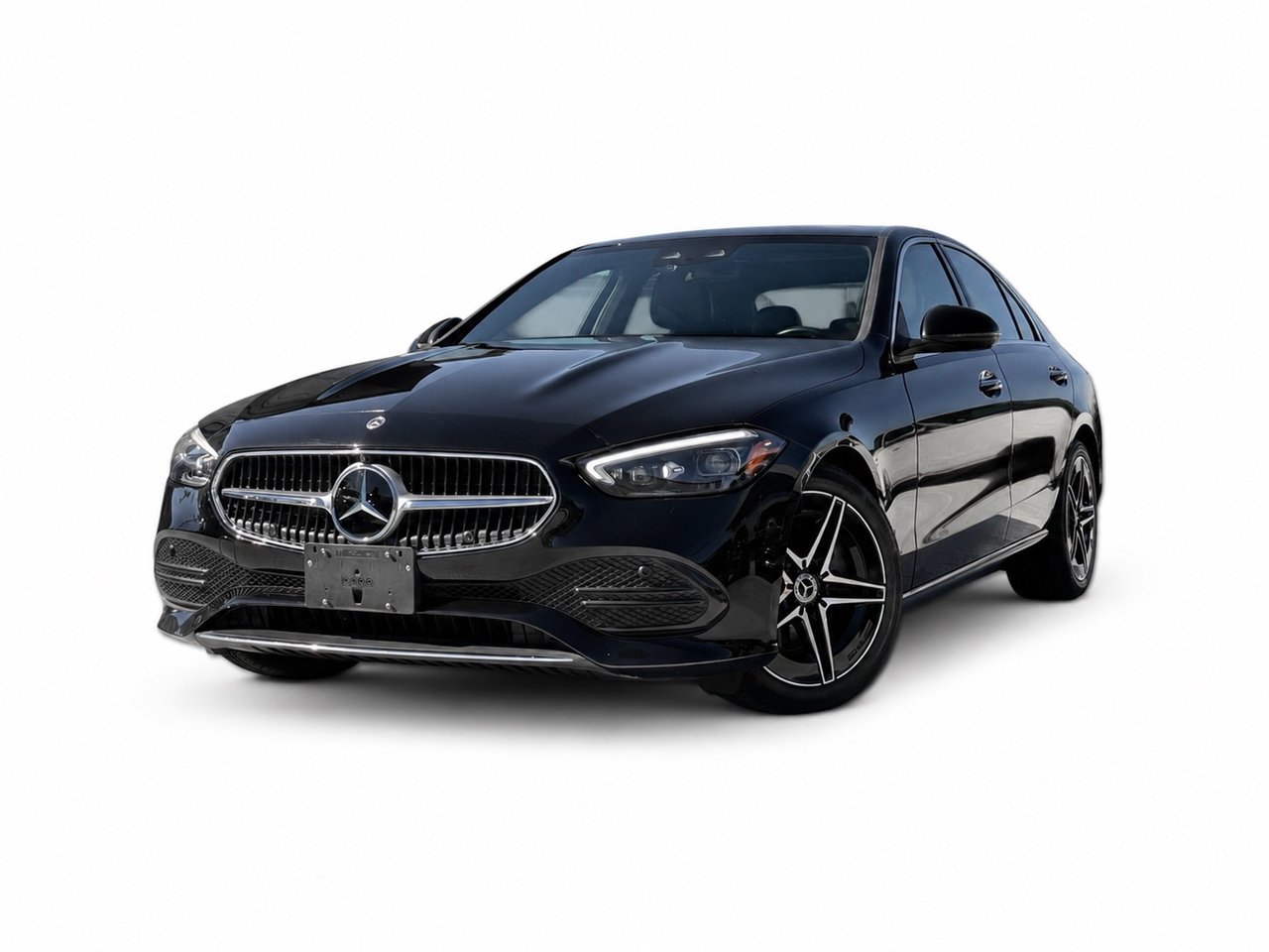 Black 2022 Mercedes-Benz C-Class Sedan All-Wheel Drive Automatic