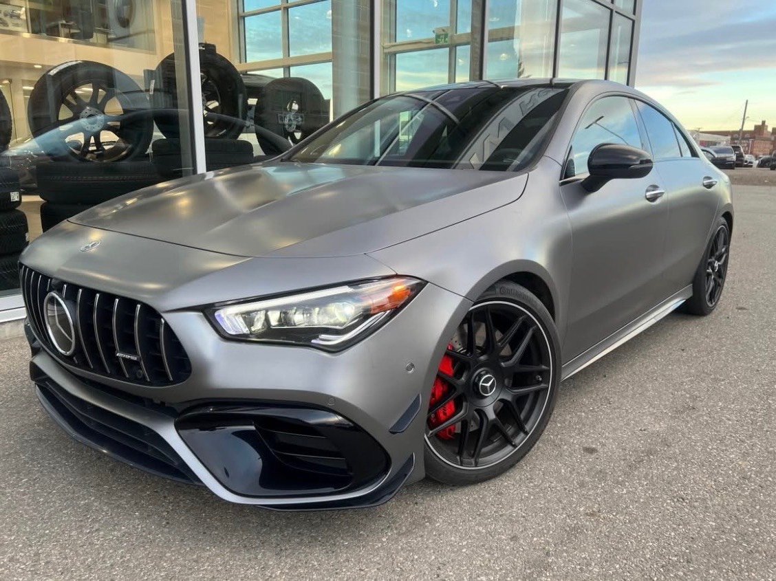 Gray (MANUFAKTUR Mountain Grey MAGNO) 2022 Mercedes-Benz CLA Coupe All-Wheel Drive Automatic