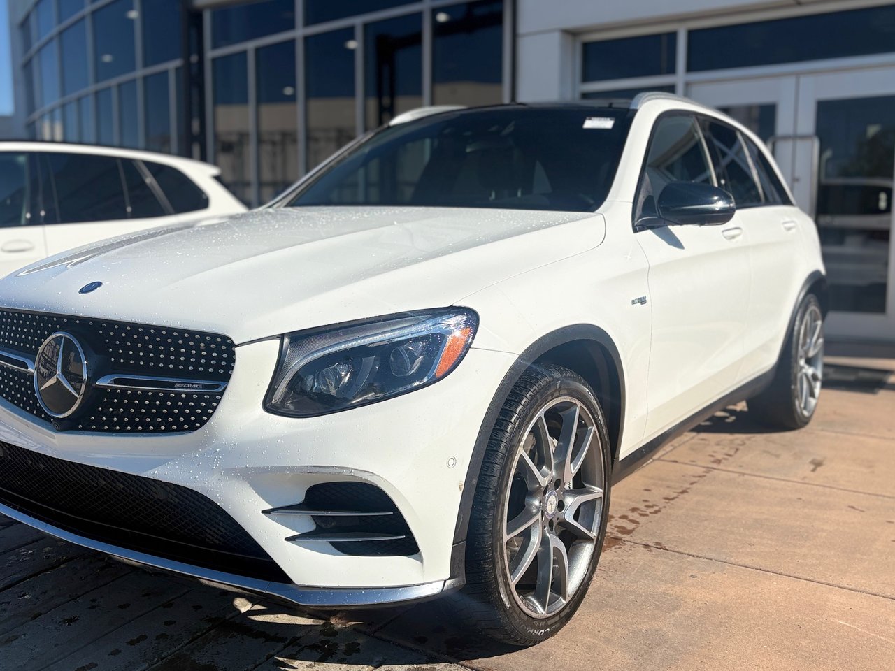 White 2017 Mercedes-Benz GLC SUV / Crossover All-Wheel Drive Automatic