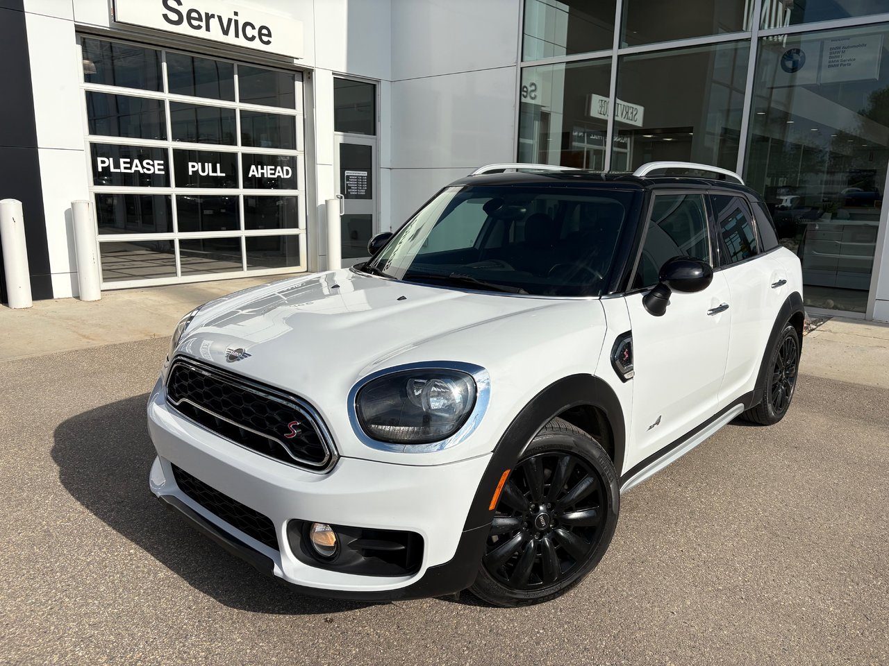 Light White 2019 MINI Countryman SUV / Crossover All-Wheel Drive Automatic