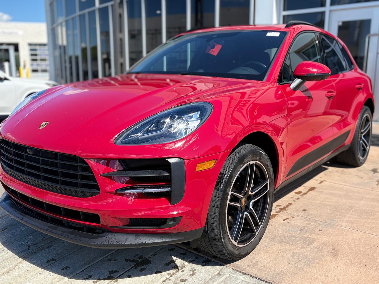 Red 2021 Porsche Macan SUV / Crossover All-Wheel Drive Automatic