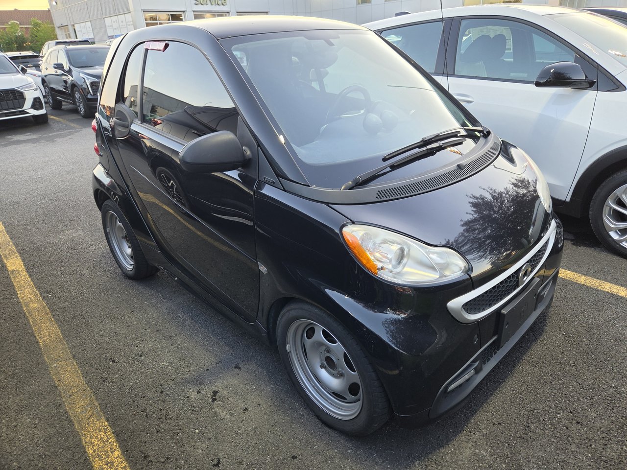 Black 2013 smart fortwo Hatchback  Automatic