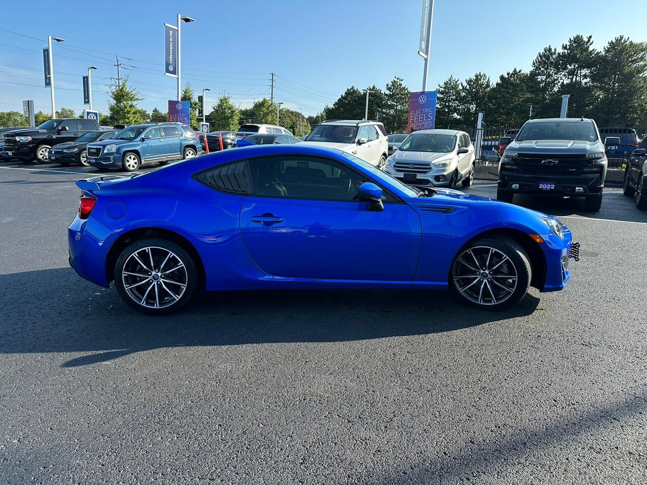 Used 2020 World Rally Blue Pearl Subaru Sport-tech image 5