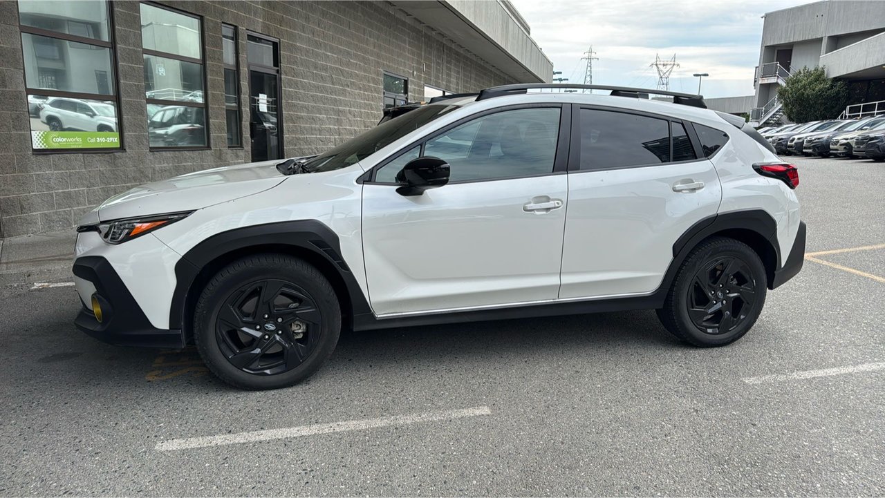 Crystal White 2024 Subaru Crosstrek SUV / Crossover  Continuously Variable Transmission