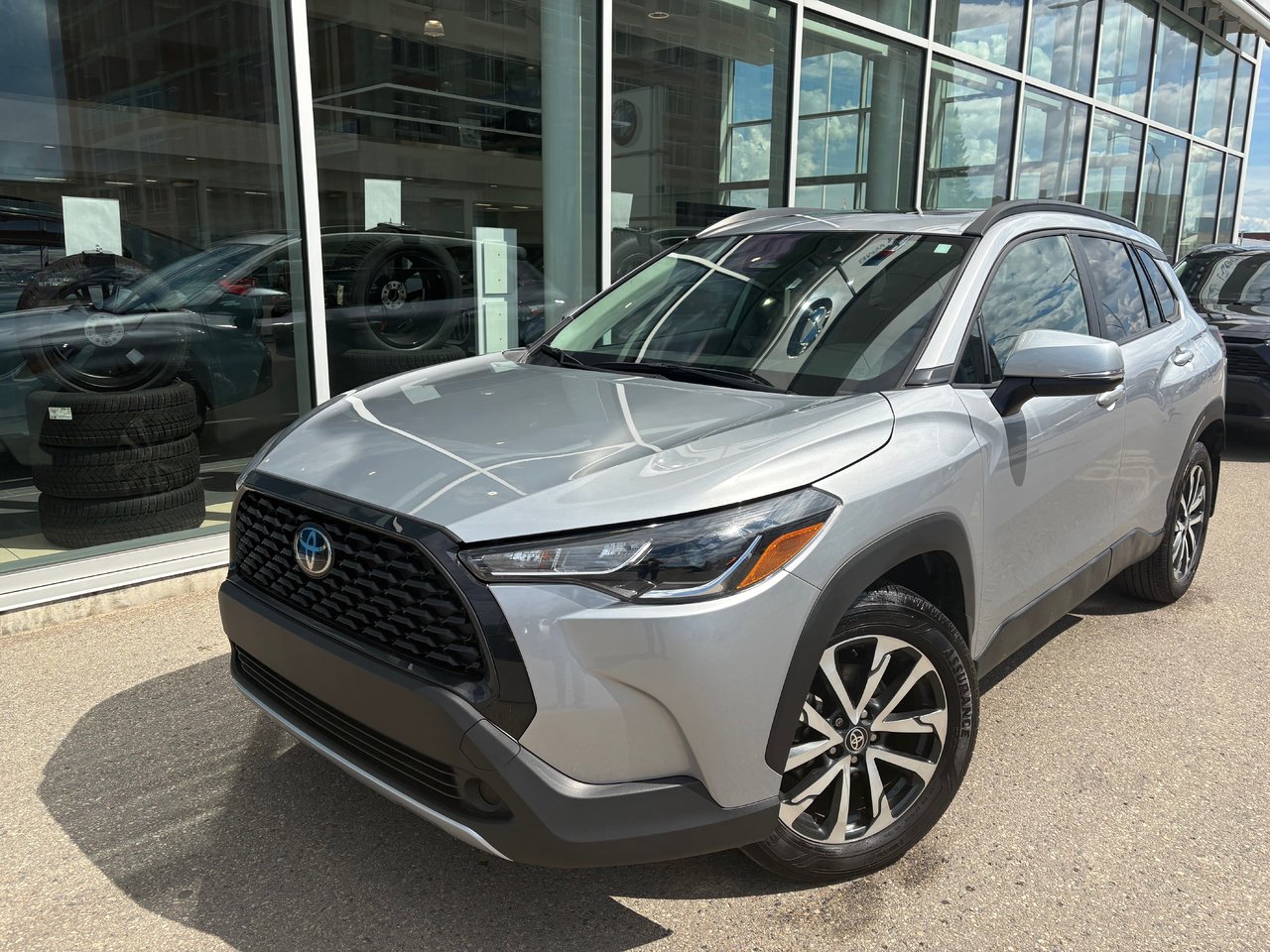 Silver 2024 Toyota Corolla Cross SUV / Crossover All-Wheel Drive Automatic