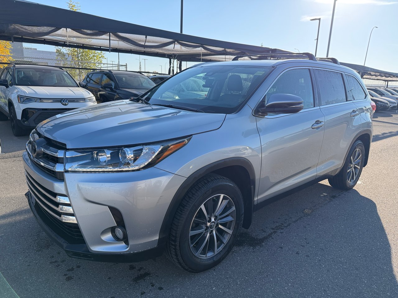 Silver 2019 Toyota Highlander SUV / Crossover All-Wheel Drive Automatic