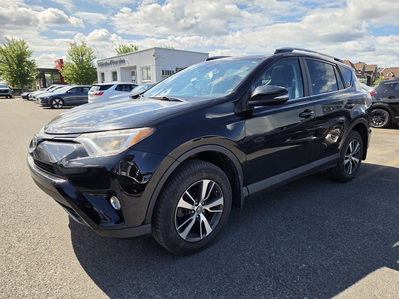 Black 2017 Toyota RAV4 SUV / Crossover All-Wheel Drive Automatic