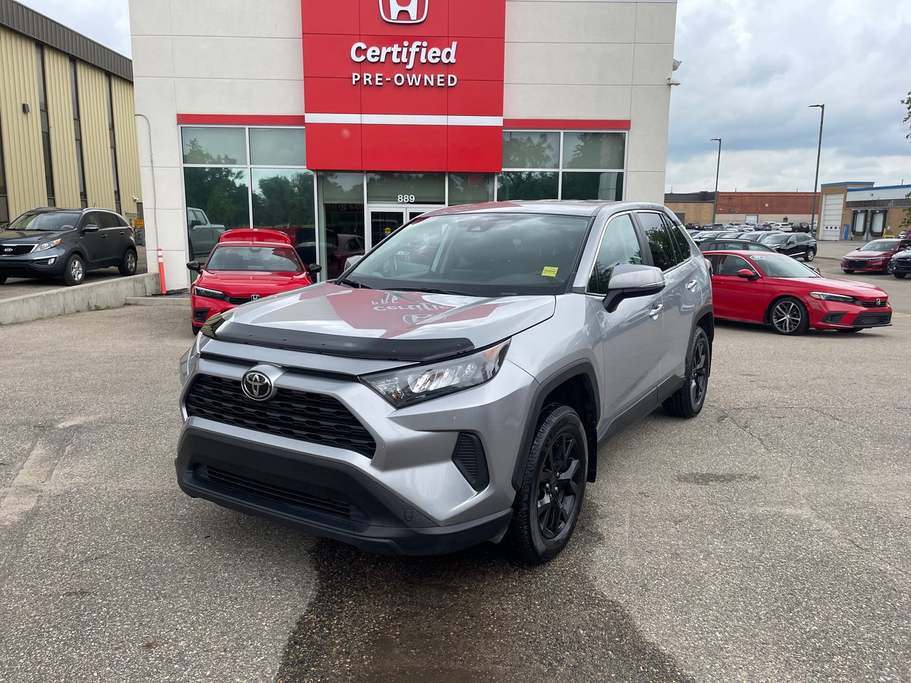 Silver 2022 Toyota RAV4 SUV / Crossover Front-Wheel Drive Automatic