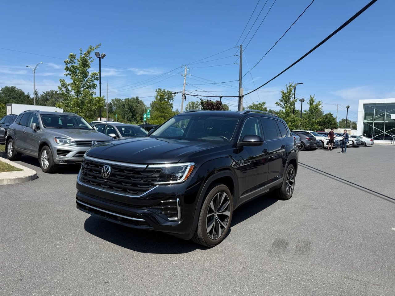 Black 2024 Volkswagen Atlas SUV / Crossover Automatic