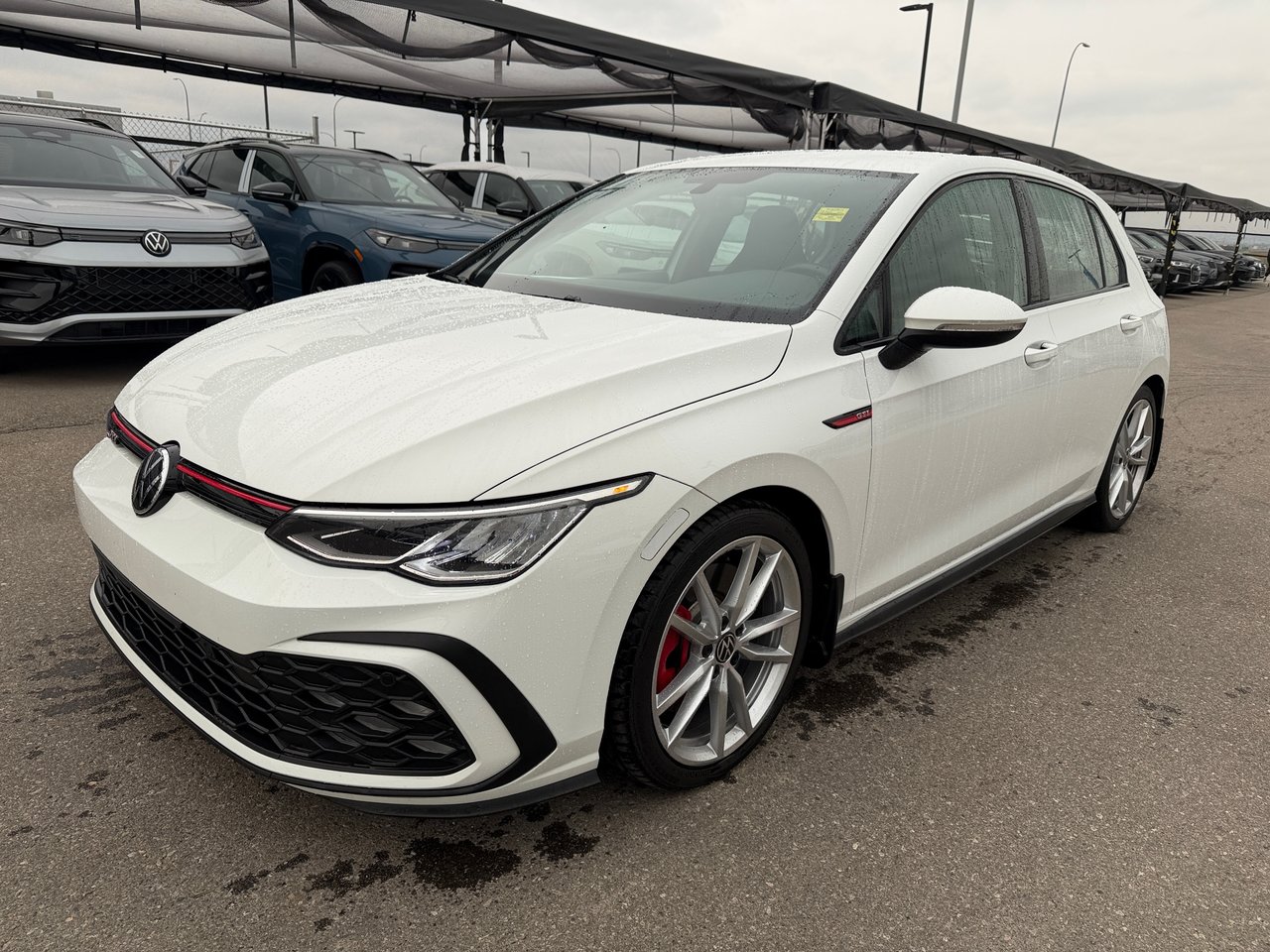 White 2023 Volkswagen Golf GTI Hatchback Manual