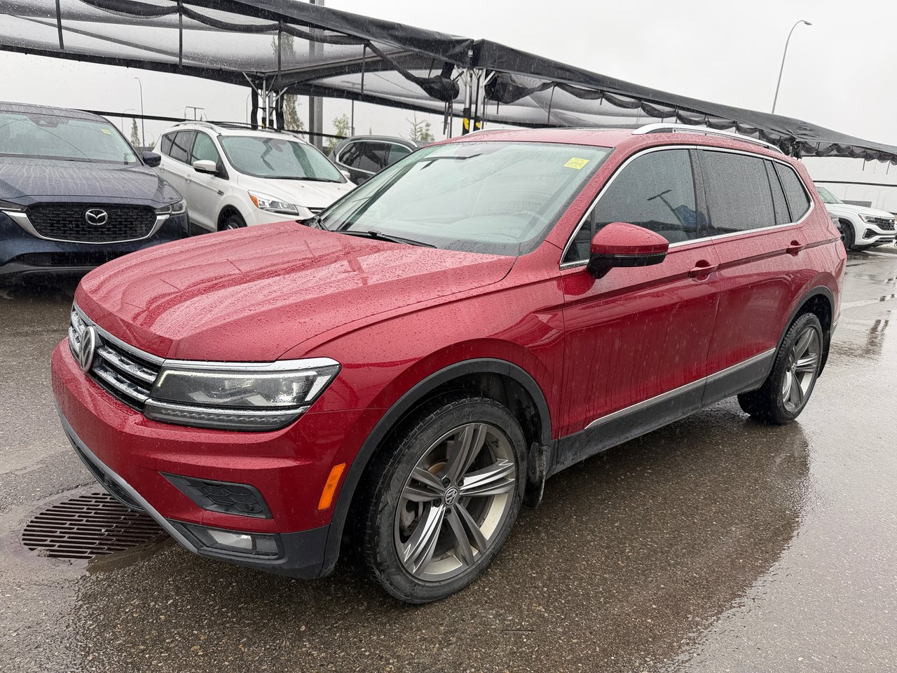 Ruby Red Met 2018 Volkswagen Tiguan SUV / Crossover Automatic