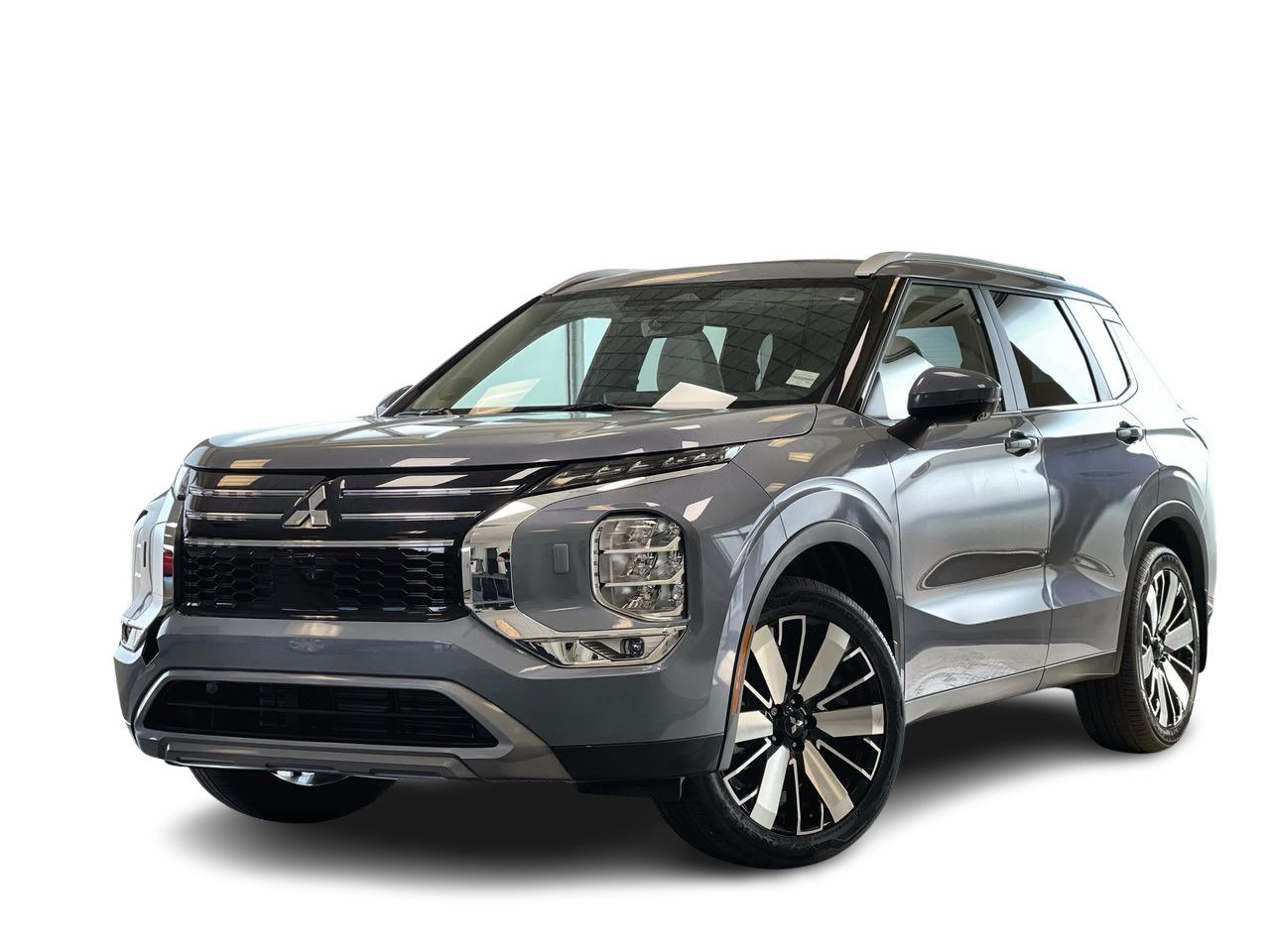Gray (Premium Finish Moonstone Grey) 2026 Mitsubishi Outlander SUV / Crossover Front-Wheel Drive Automatic