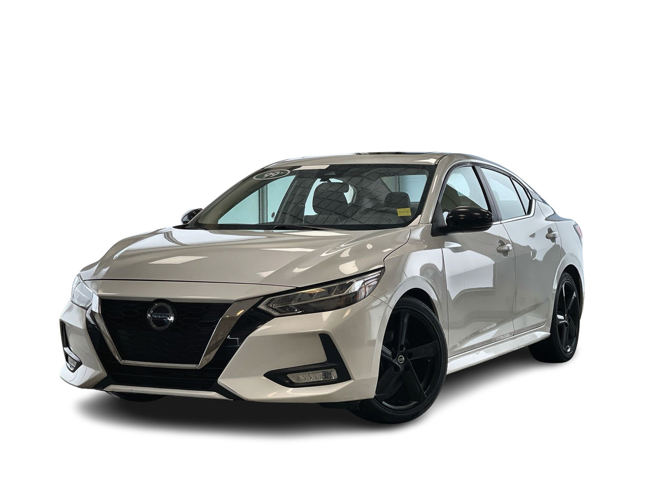 Aspen White Tricoat Pearl 2021 Nissan Sentra Sedan Front-Wheel Drive Automatic