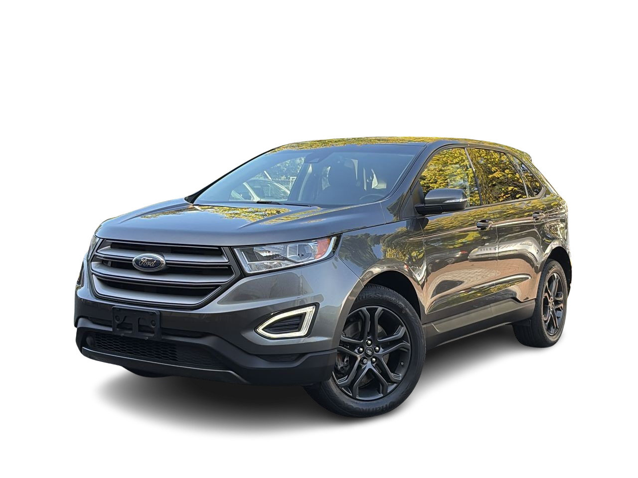 Gray 2018 Ford Edge SUV / Crossover All-Wheel Drive Automatic
