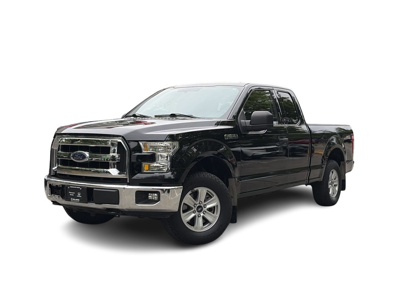 Black 2017 Ford F-150 Pickup Truck Four-Wheel Drive Automatic