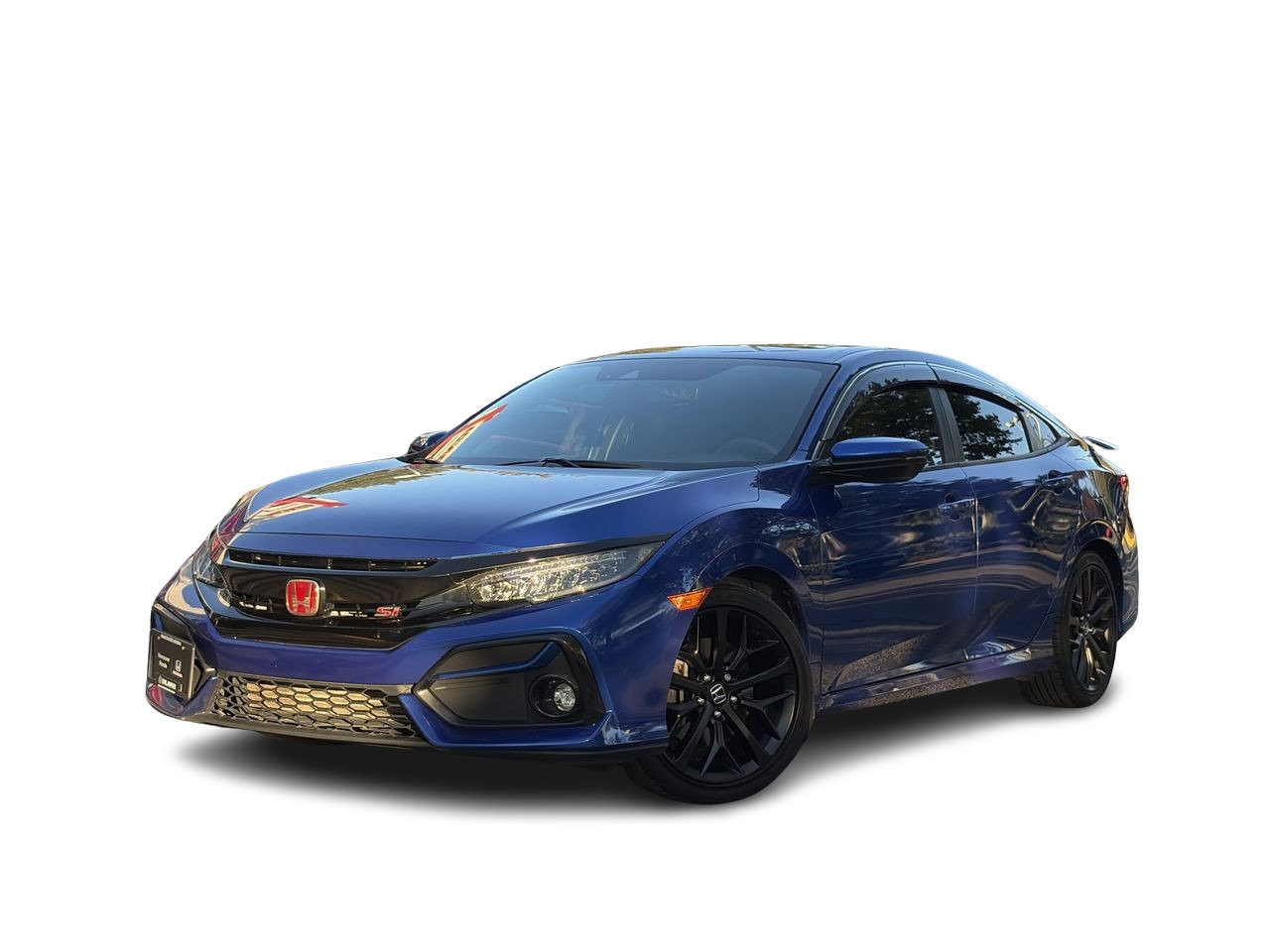 Aegean Blue Met 2020 Honda Civic Sedan Front-Wheel Drive Manual